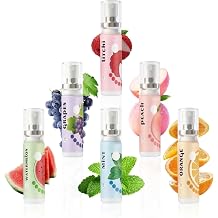 6 Pack Assorted Fruit Flavors Mouth Spray,Probiotic Breath Freshener,Portable Breath Spray,Fights Whisp Bad Breath,Daily Gentle Oral Care