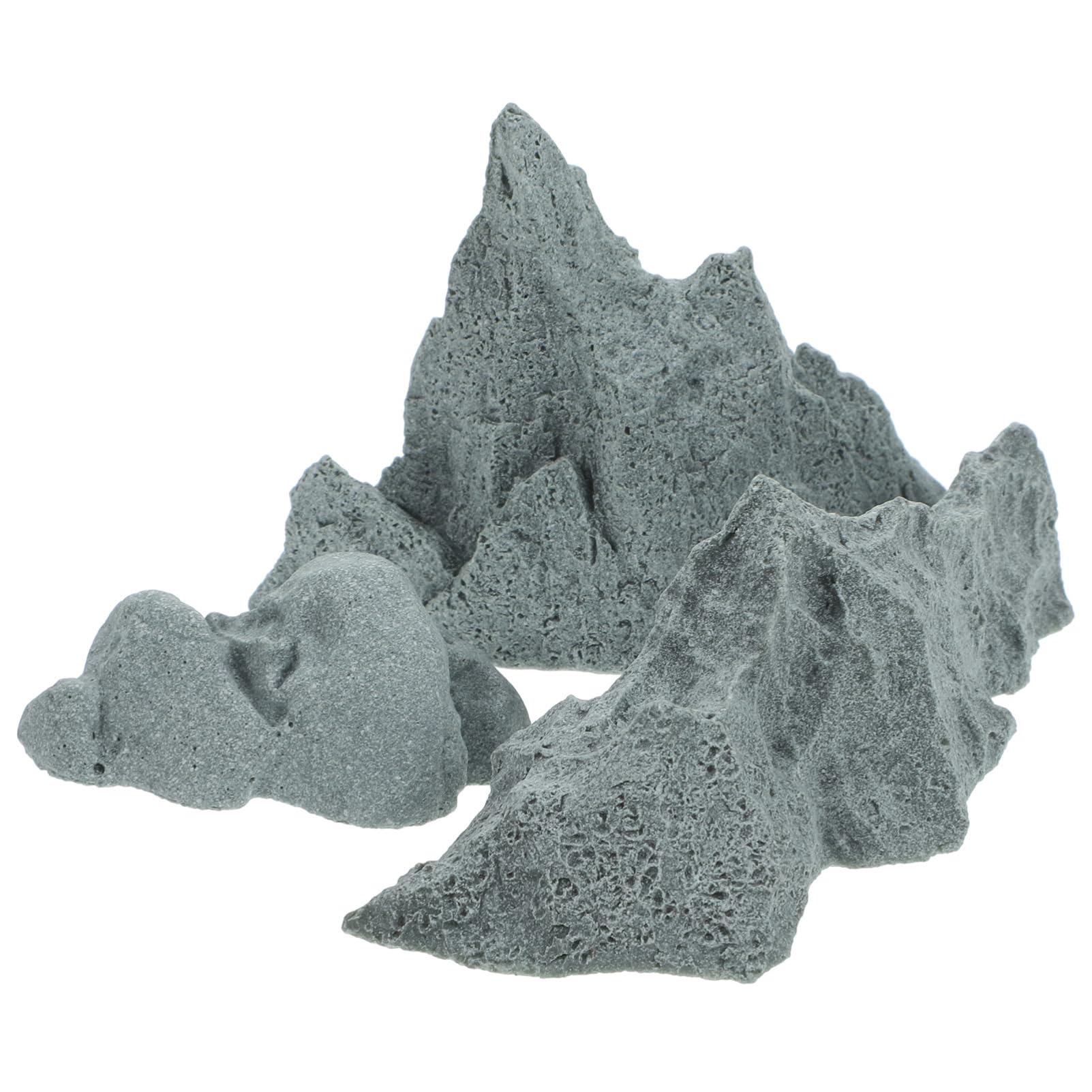 Fausse Pierre Décorative En Mousse PU – Simulation Réaliste, 33x23x23 Cm, Pour Jardin, Bonsaï, Décoration