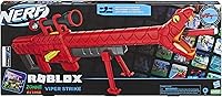 Vista 3 de Nerf Roblox Zombie Attack: Viper Strike Lanzamisiles con Escopeta Inspirado en Sniper con Alcance, Código para Artículo Virtual Exclusivo