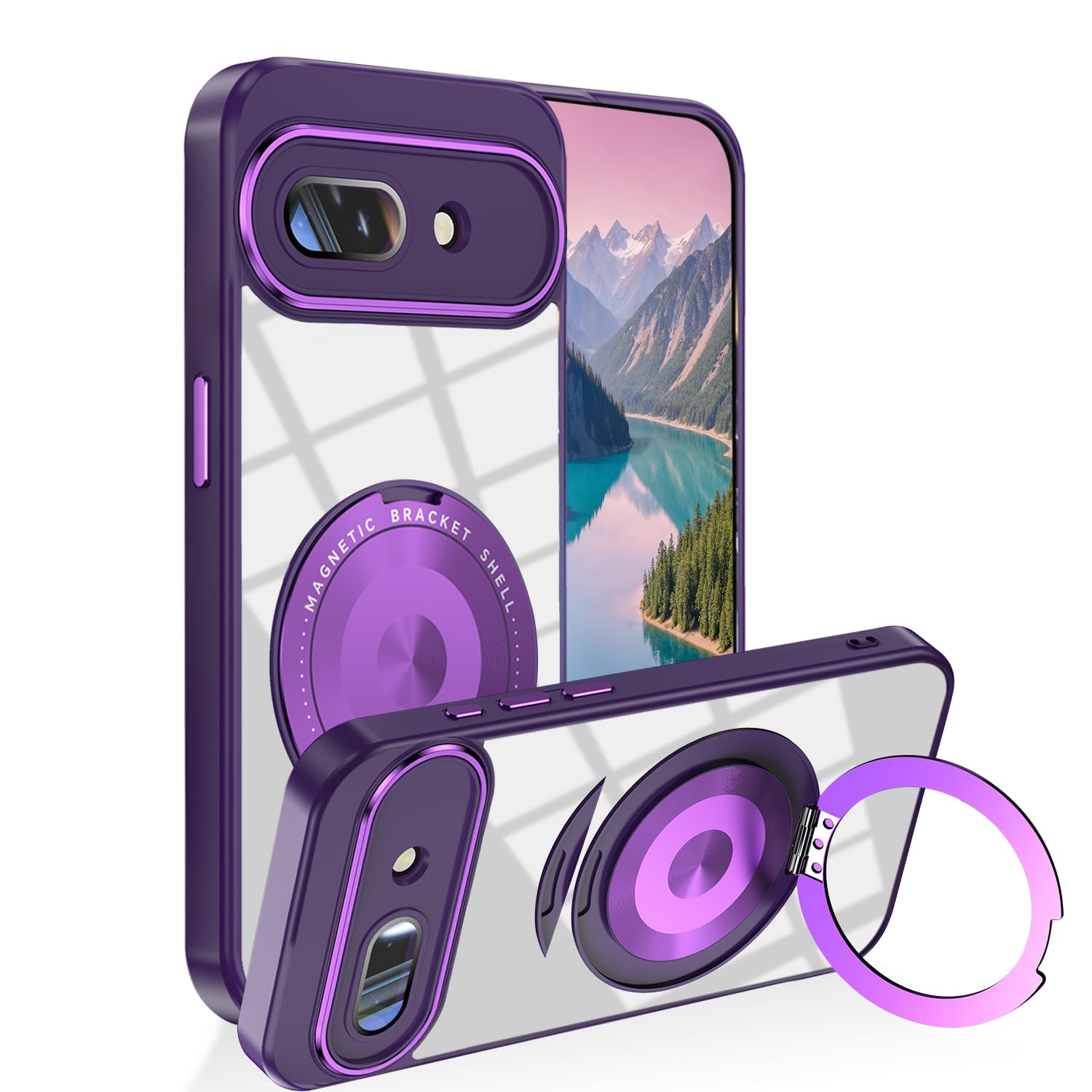 Coque Google Pixel 9 Pro XL avec support pour streaming et appels vidéo - 8