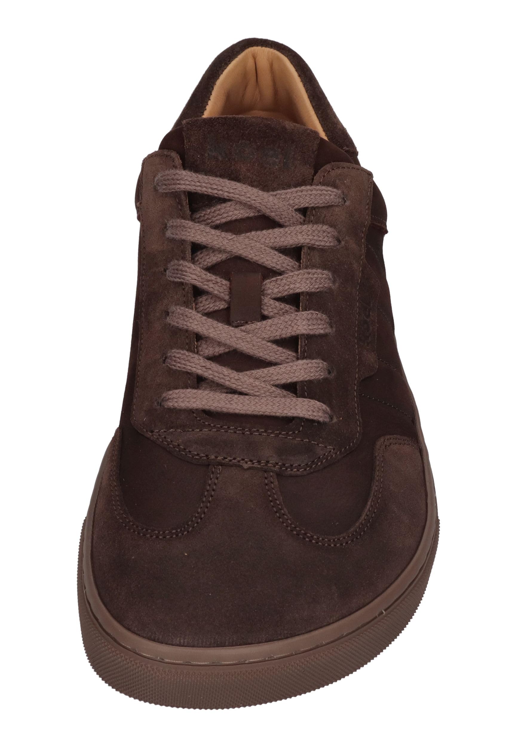 KOEL Barefoot Herren Sneakers Helio Suede Chocolate