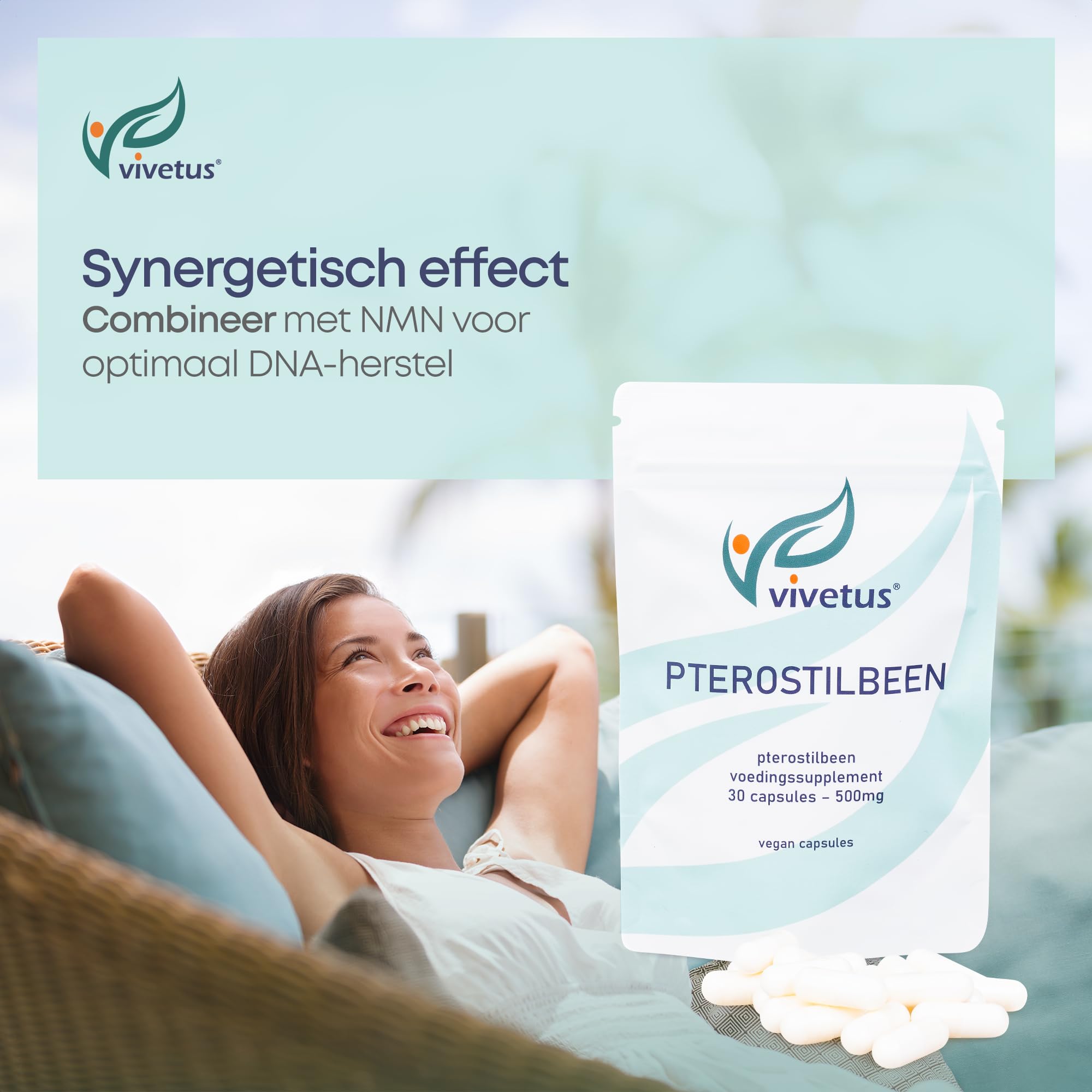 Pterostilbene - 30 capsula - 500 mg