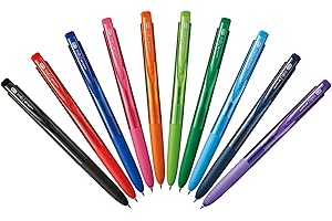 Uni-ball Signo RT1 Gel Ink Pen, 0.28mm, 10 Color Set