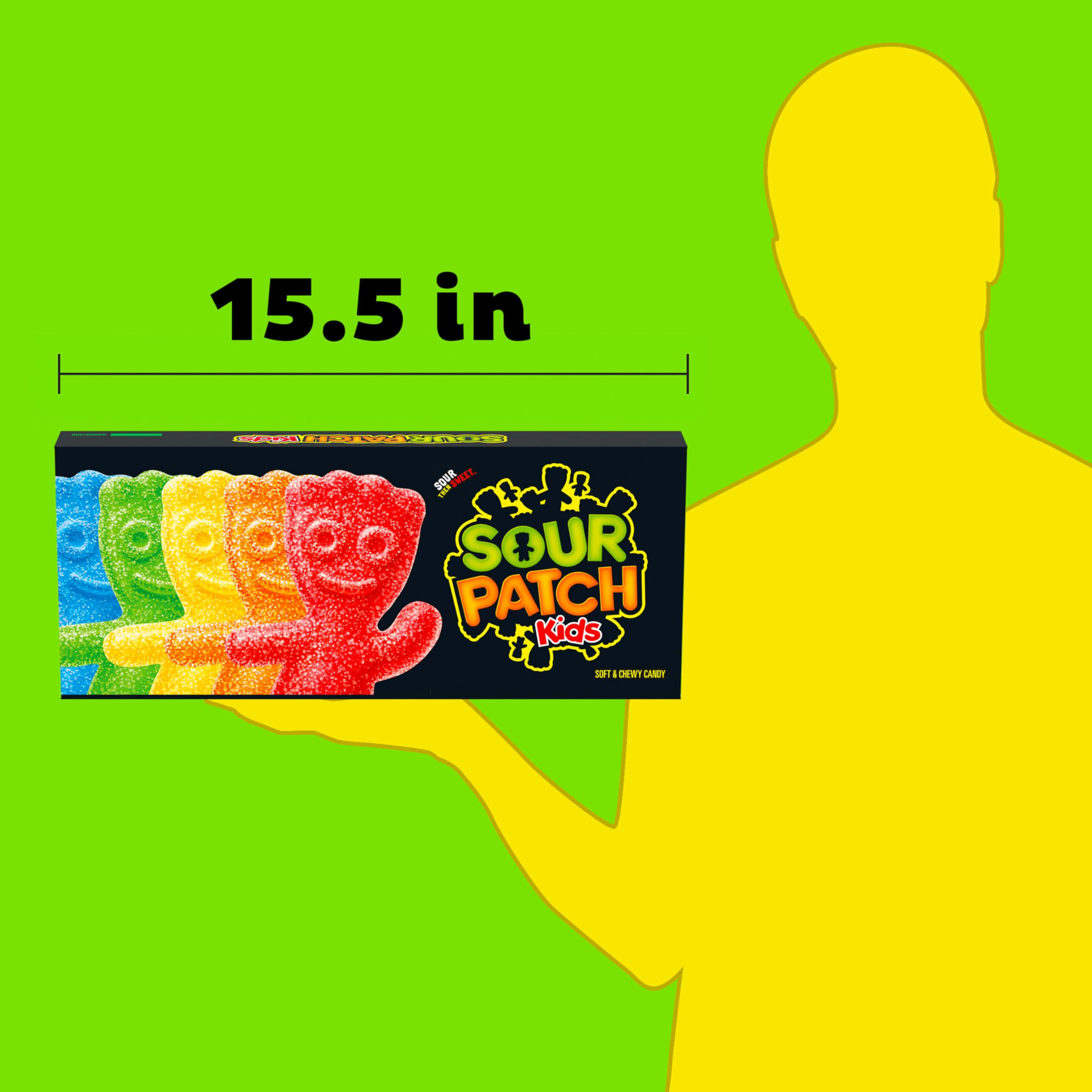 SOUR PATCH KIDS Confezione regalo di caramelle gommose morbide e gommose, confezione regalo, 8 ct | 8 scatole singole da 99,2 g, caramelle sfuse
