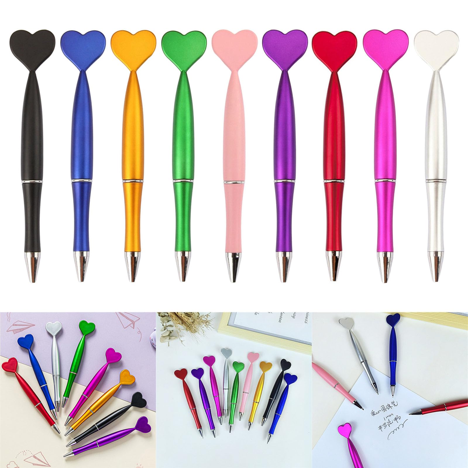 11-5x3cm -Étiquettes De Mariage En Forme De Cœur, 100 Pièces, Pour