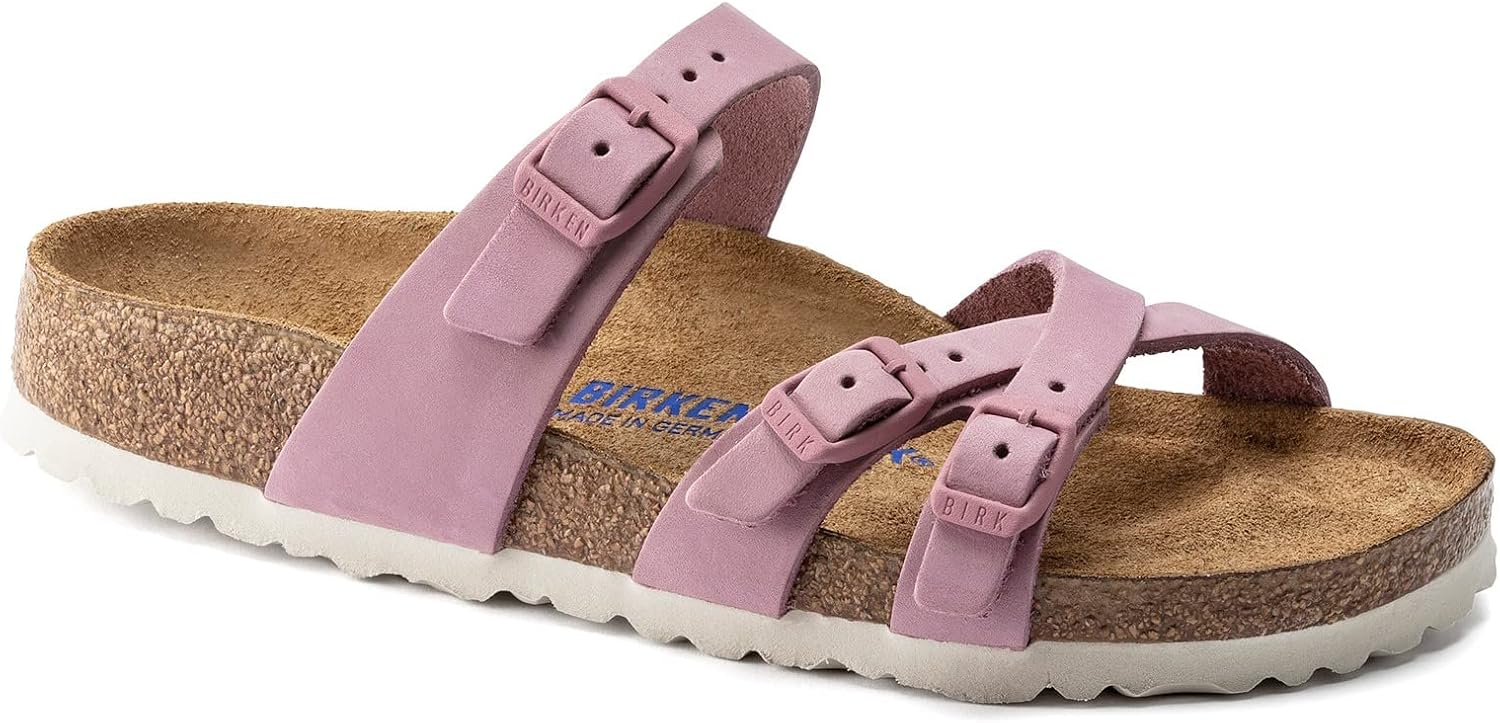 Birkenstock Franca Soft Footbed Orchid Nubuck EU 39 (US Women's 8-8.5) Regular