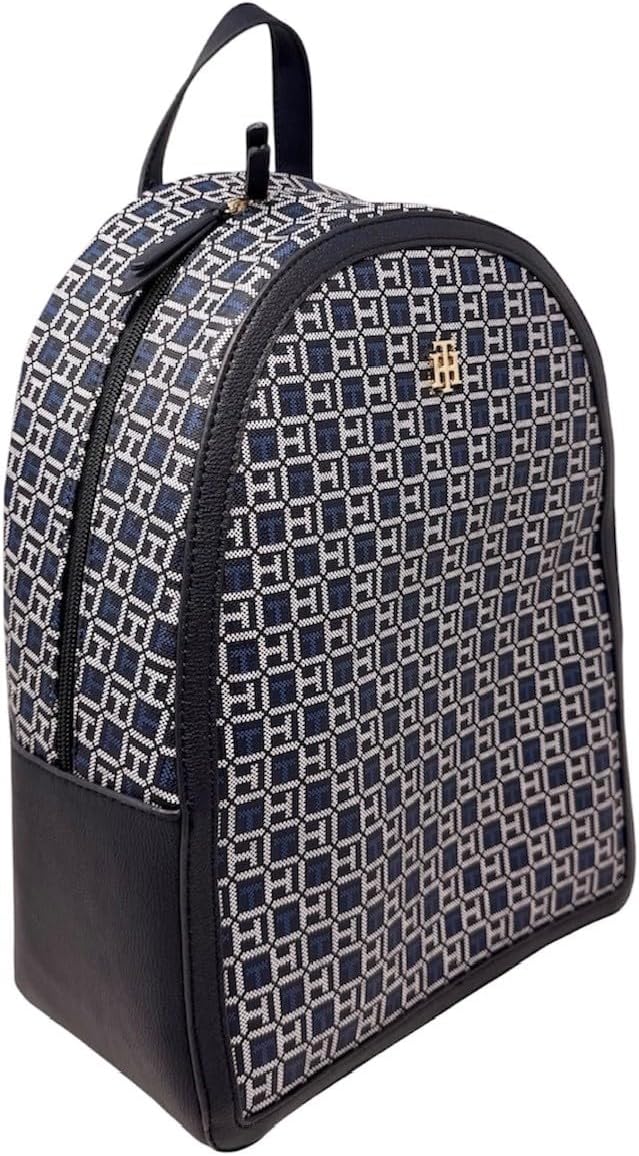 Tommy Hilfiger Women's Sadie Navy Logo Backpack