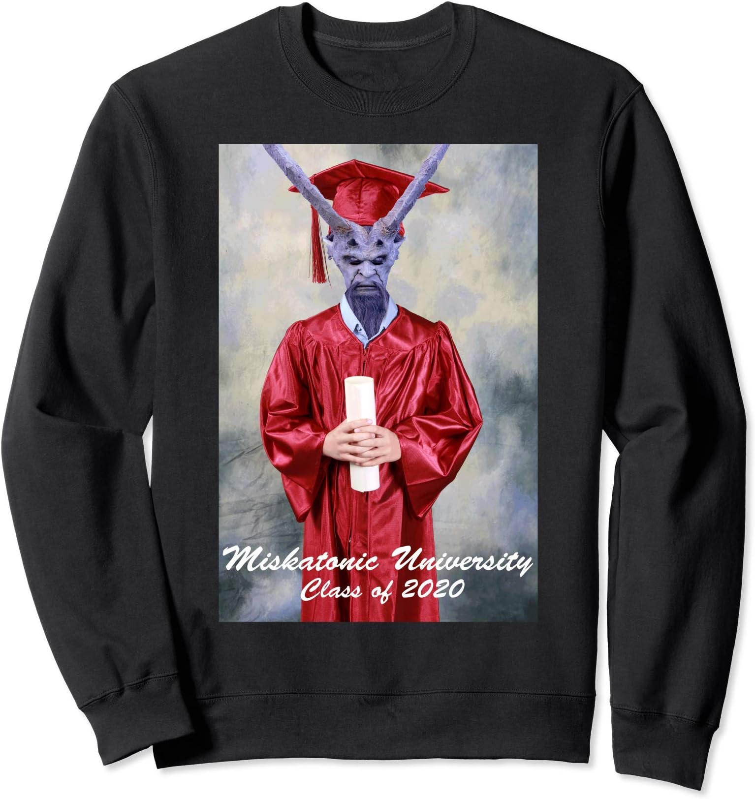 Miskatonic University Graduate 2020 Funny HPL Sweatshirt