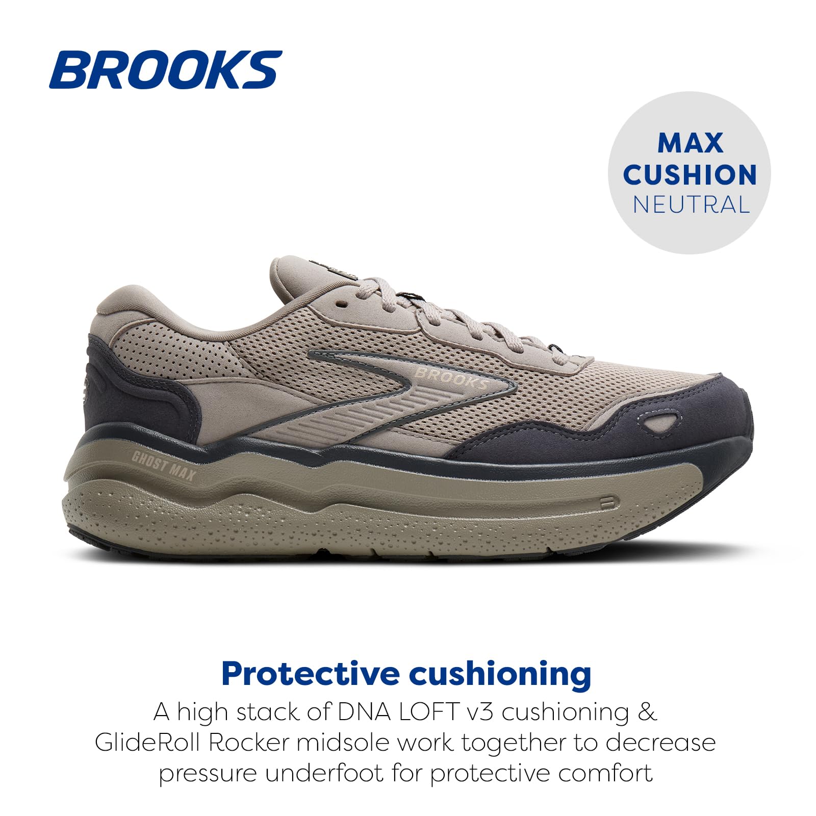 Brooks Ghost Max Leather Scarpe da ginnasticaUomo
