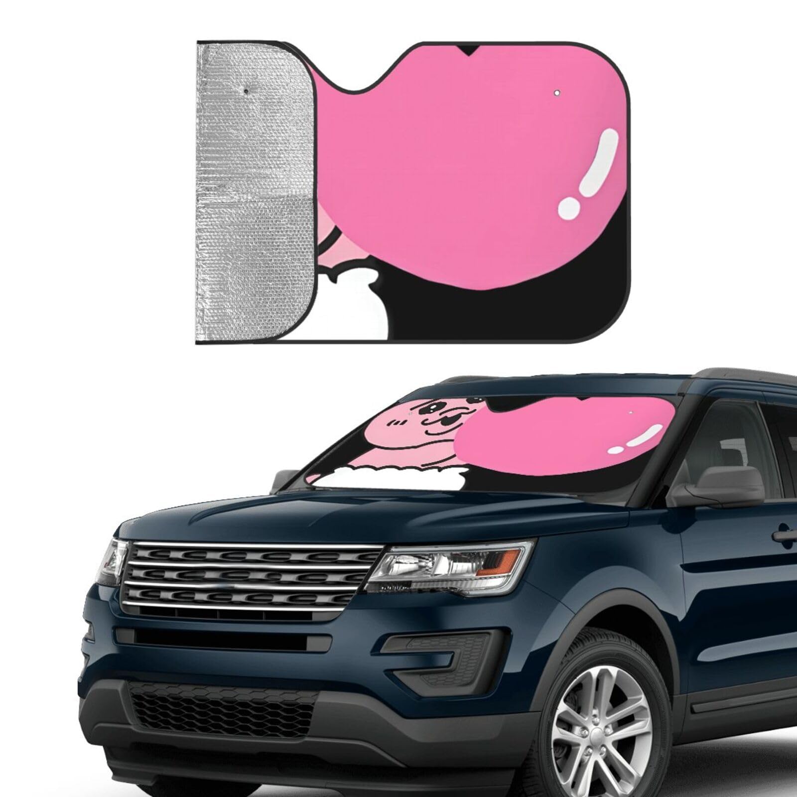 Amazon.co.jp: おぱんちゅうさぎ サンシェード 車用 フロントガラス
