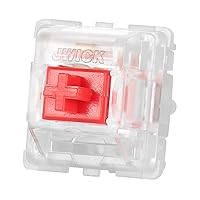 Vista 37 de JWICK Interruptores lineales negros definitivos, interruptor lineal JWK de 2.24 oz, 5 pines, interruptores RGB, interruptores mecánicos de teclado