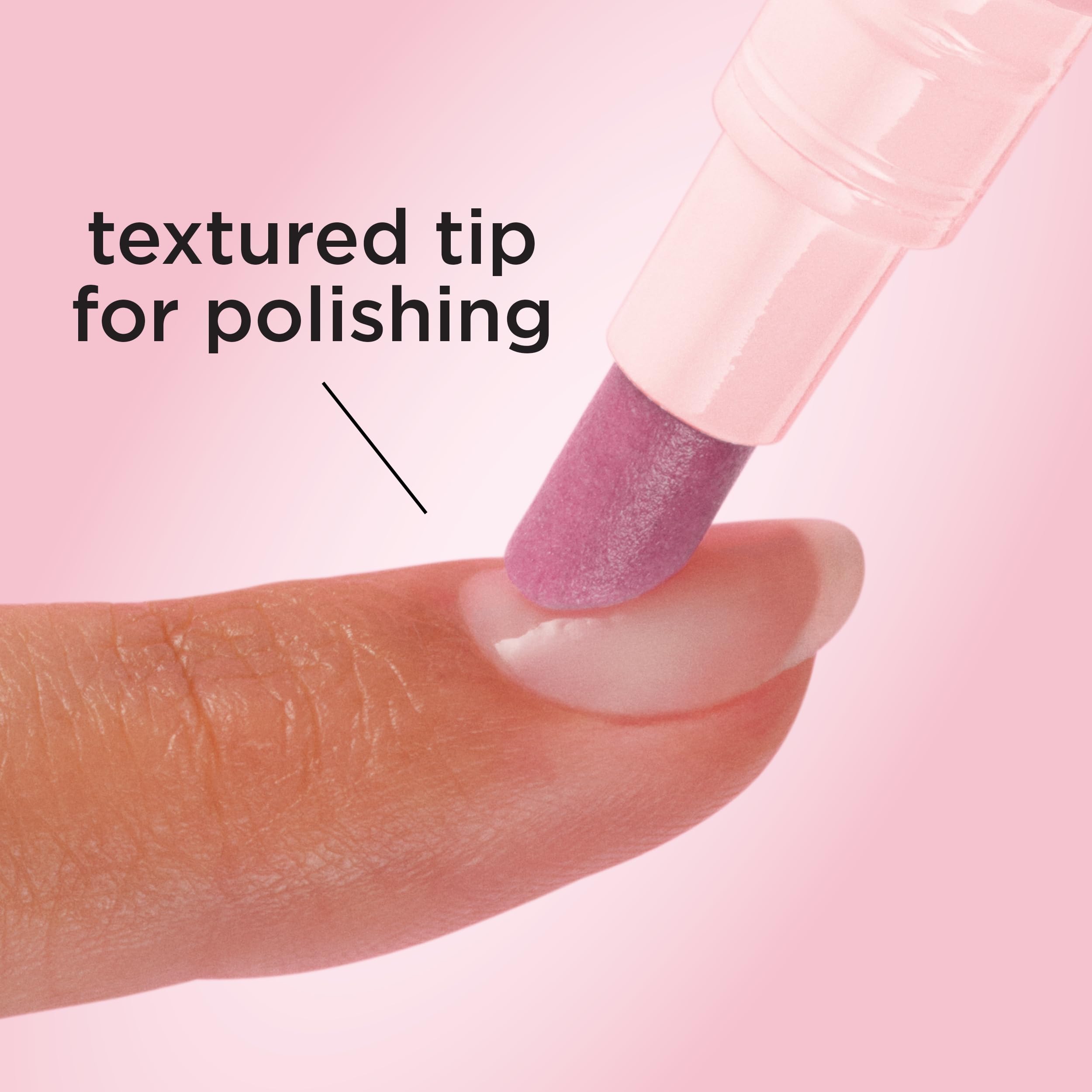 Sally Hansen Push & Buff 2-In-1 Pen​, Rimuovi-cuticole, Penna per cuticole, Preparazione per manicure