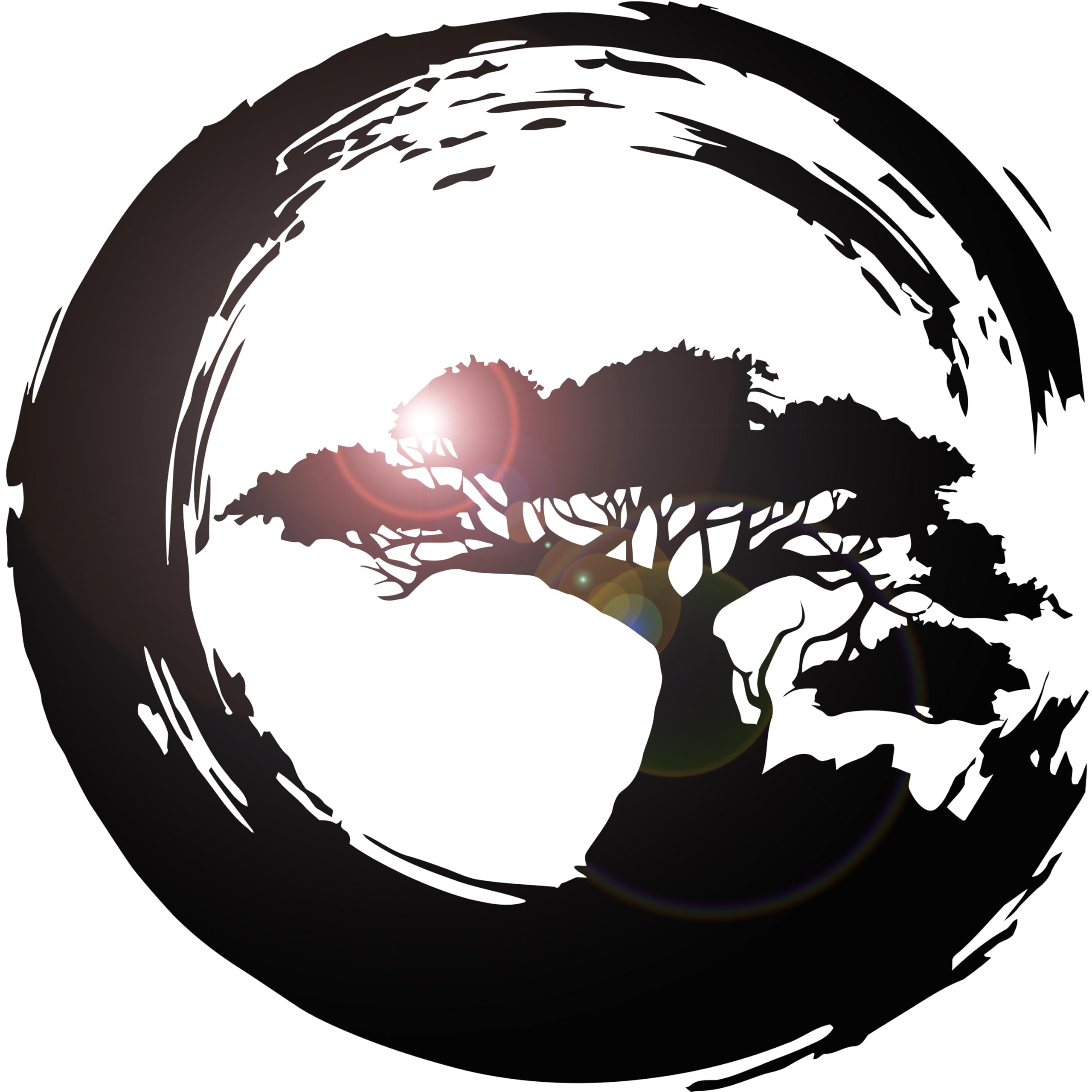Vinyl Wall Decal Silhouette Bonsai Tree Zen Japanese