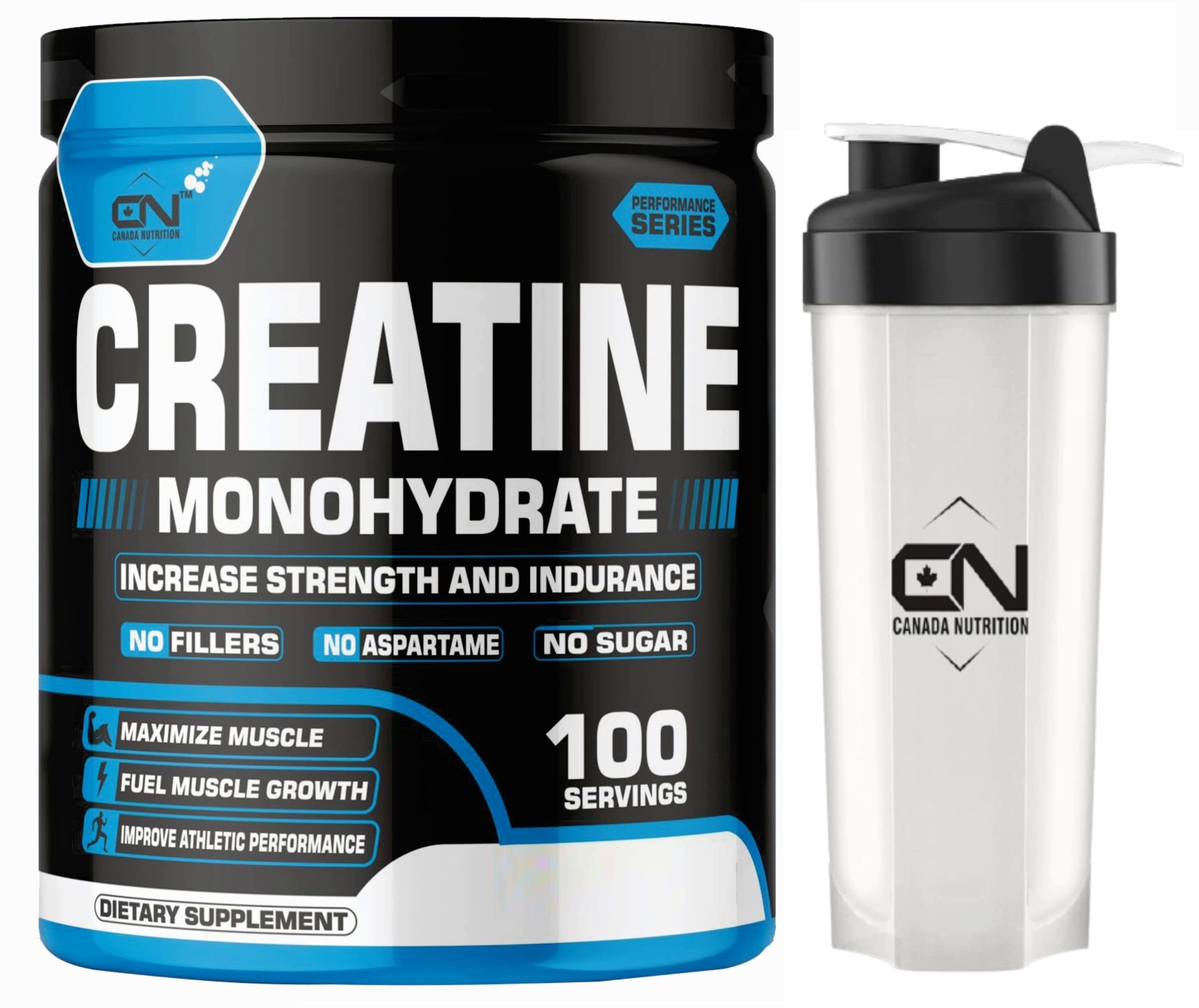 Canada Nutrition Creatine Monohydrate, Strength, Reduce Fatigue, 100% Pure Creatine, Lean Muscle Building, Supports Muscle Growth, Athletic Performance, Recovery [100 Servings, Pineapple] Free Gallon (B0B82K9S7B) Amazon Price History, Amazon Price Tracker