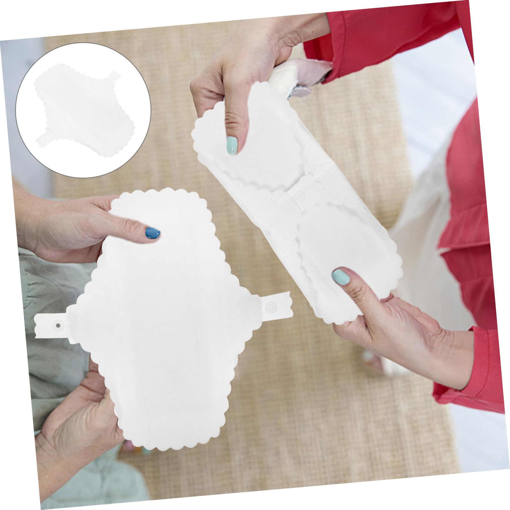 20 Piezas Paño Menstrual Lavable Mujer Servilleta Sanitaria Compresa Femenina Reutilizable Compresa Menstrual De Tela Almohadilla Lavable Equipo Paño De Algodón Impermeable