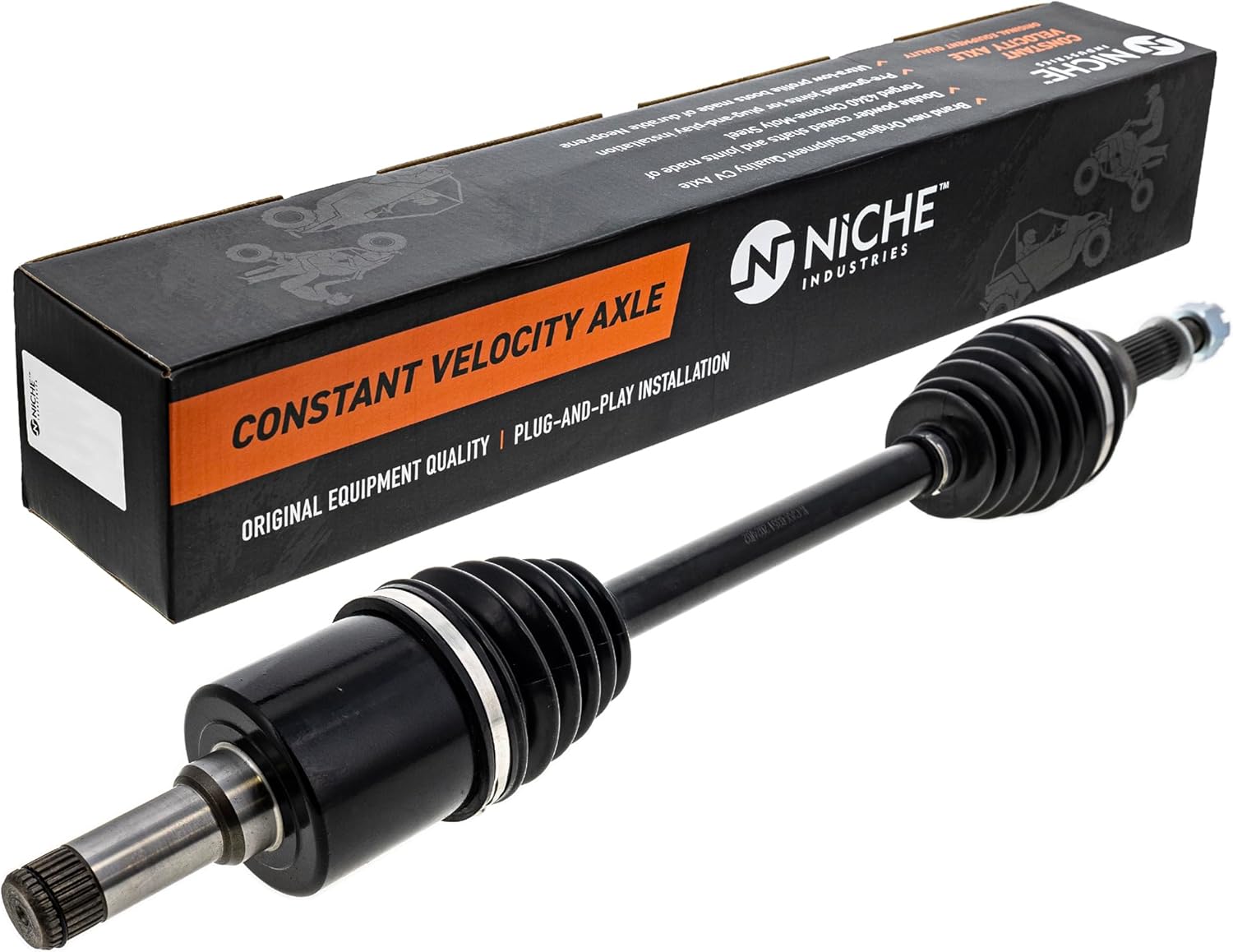 NICHE Rear CV Axle Half Drive Shaft for John Deere XUV 835E 835M 835R 865M 865E 865R 845E 845M 845R 825M S4 Gator AUC12048