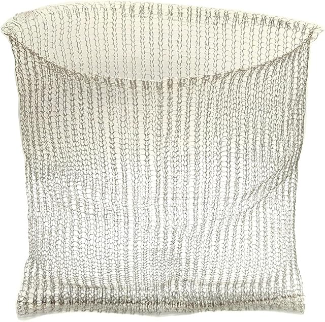 HH-LIFE 3 Stück 60x65 cm Metallnetzbeutel aus Edelstahl Widerstehe den Gophern Schutz von Pflanzenwurzeln, Baumwurzeln, Samen schützen für Draußen Rasen Bauernhof Gartenhöfe Wühlmausvertreiber — Pflanzenschutz