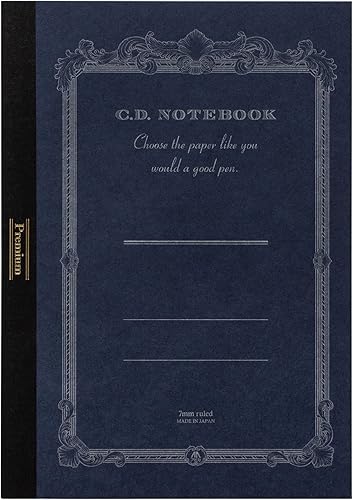 (Nippon Note) Apica CDSSA5Y Premium CD Notebook, ONE A5, Horizontal Rule, Azul