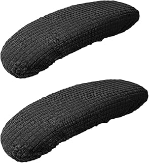 Elastic Chair Armrest Covers Office Chair Elbow Arm Rest Protector Black Home & Garden Furniture Slipcovers