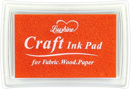 Miniatura 9 de Almohadilla de tinta artesanal para sellos de goma, papel, madera, tela, álbumes de recortes, almohadillas de tinta de dedo no tóxicas para niños