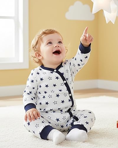 Miniatura 2 de NZRVAWS Ropa para bebé recién nacido prematuro, ropa para bebé, mameluco, pantalón, conjuntos de canastilla esenciales, 19 piezas, 0, 3, 6, 12 meses