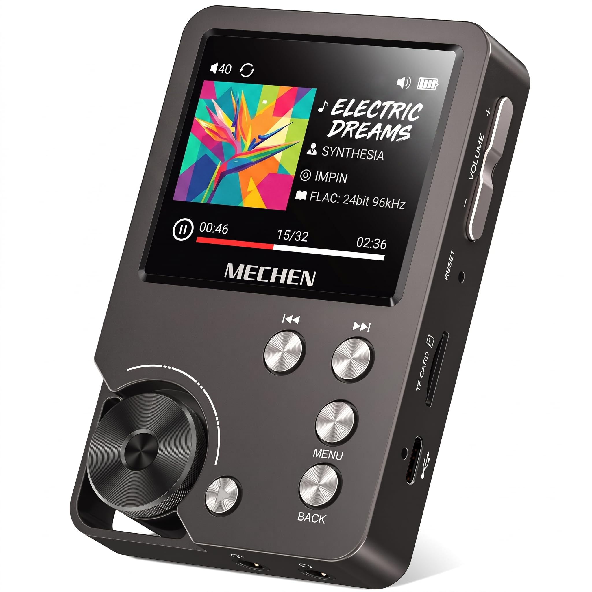 MECHEN M30 Reproductor de MP3 64 GB, Audio Hi Res con DSD FLAC
