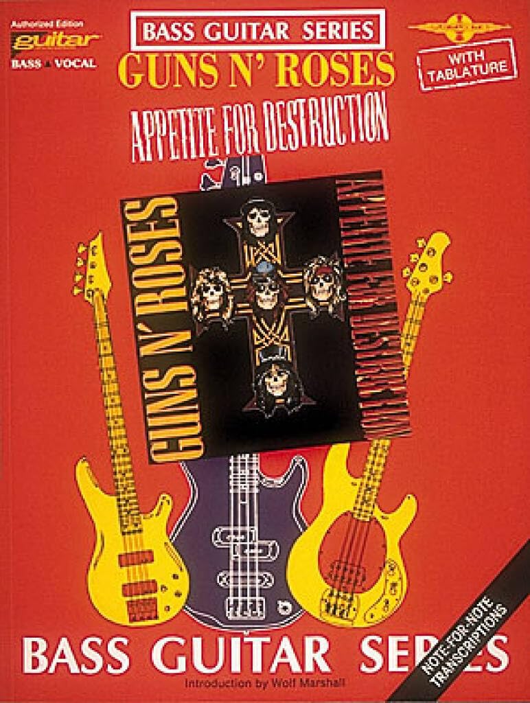 Guns n' Roses: Appetite for Destruction (Bass Guitar)