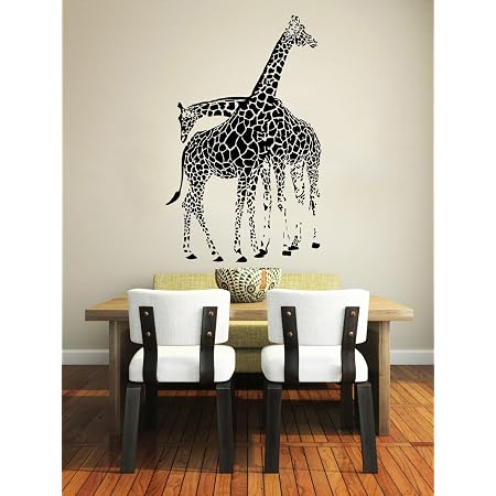 Jungle Safari Animal Wall Decals - Elephant, Giraffe Vinyl Stickers For Kids Bedroom & Nursery Decor - View #5