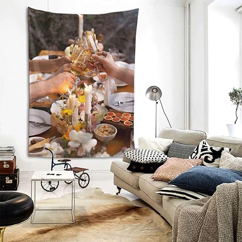 Miniatura 5 de JeReVolng Tapiz personalizado con nombre y foto personalizado para colgar en la pared para regalo y estética de dormitorio