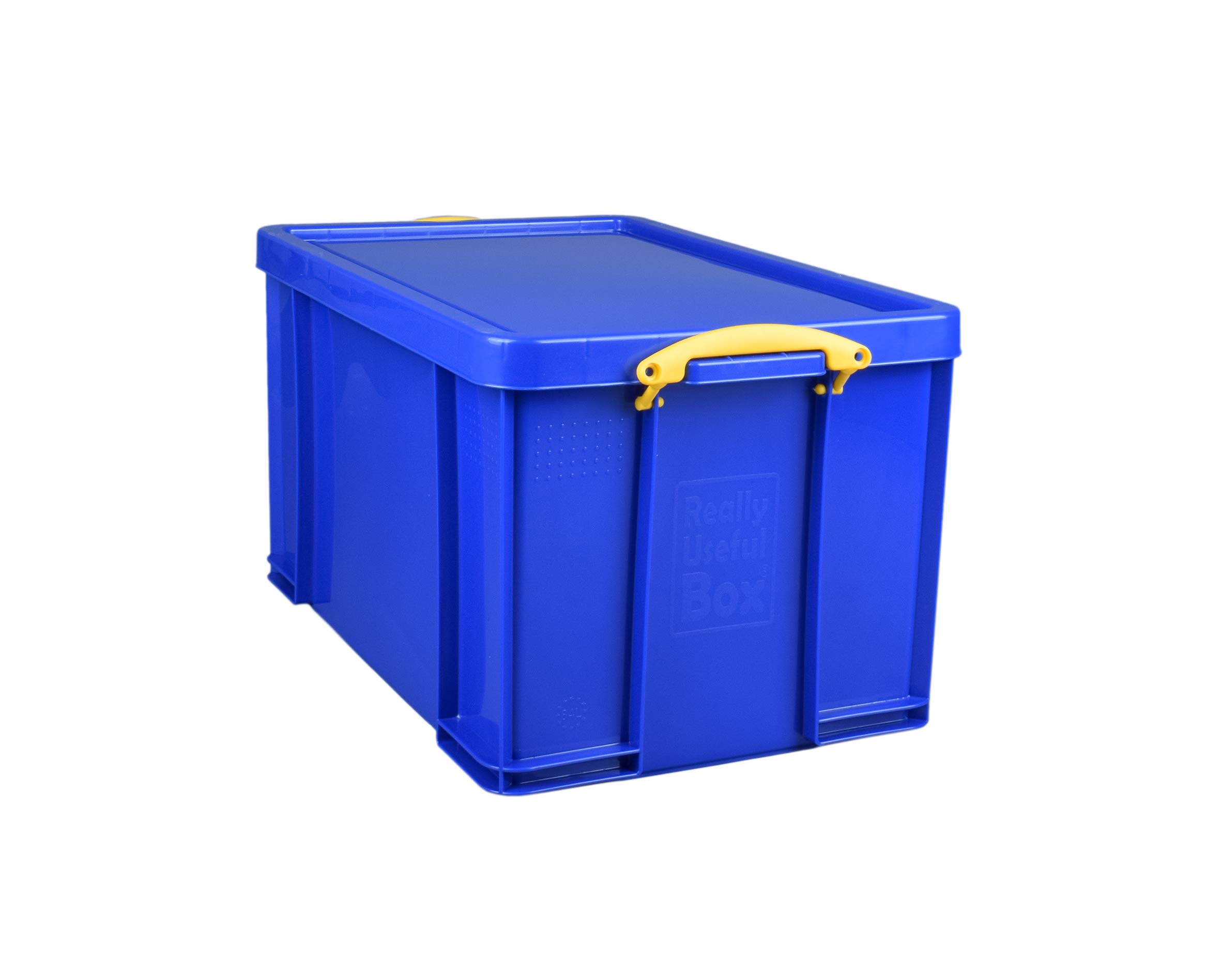 Really Useful Box Solid Blue Really Useful Plastic Storage Box 84 Litre