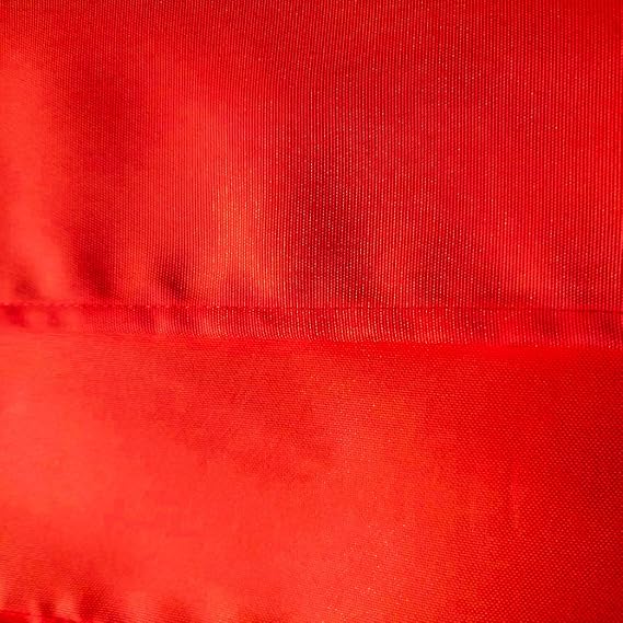 2 Pack Red 8ft Polyester Fitted Tablecloth Rectangular Table Cover 96Lx30Wx30H Inch Wedding Banquet Party