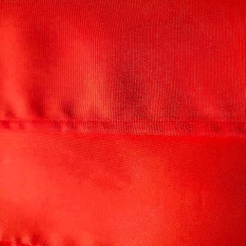 2 Pack Red 8ft Polyester Fitted Tablecloth Rectangular Table Cover 96Lx30Wx30H Inch Wedding Banquet Party