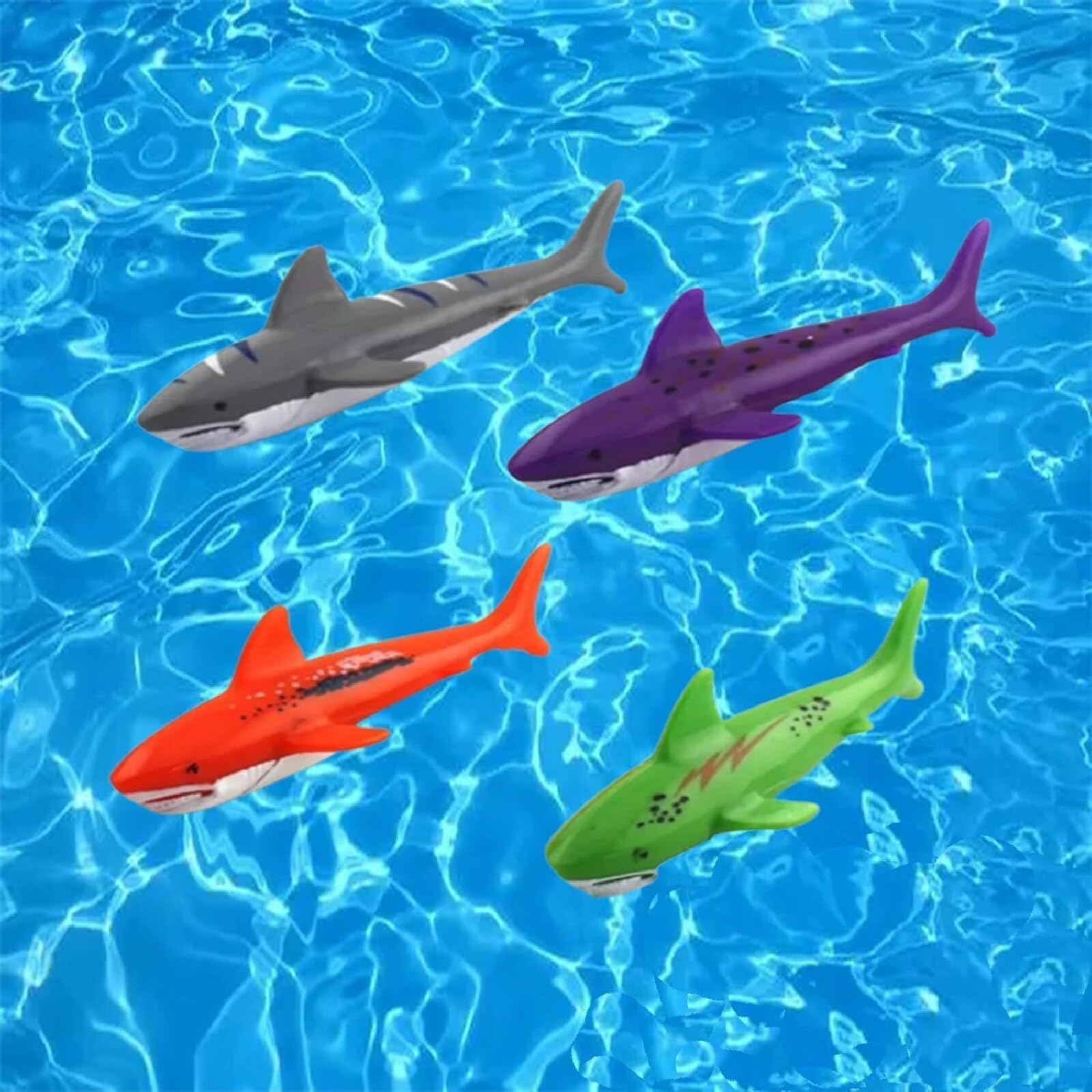 Jouet Poisson Démon Pour Piscine – Hydrodynamique, Sans Pile, Palmes Réglables, Nage Réaliste, Favorise La Natation, Dès 3 Ans