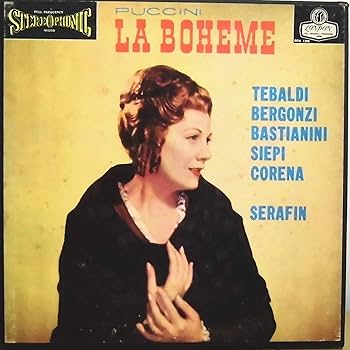 Amazon | プッチーニ：ラ・ボエーム (全曲) / Tebaldi, Bergozi