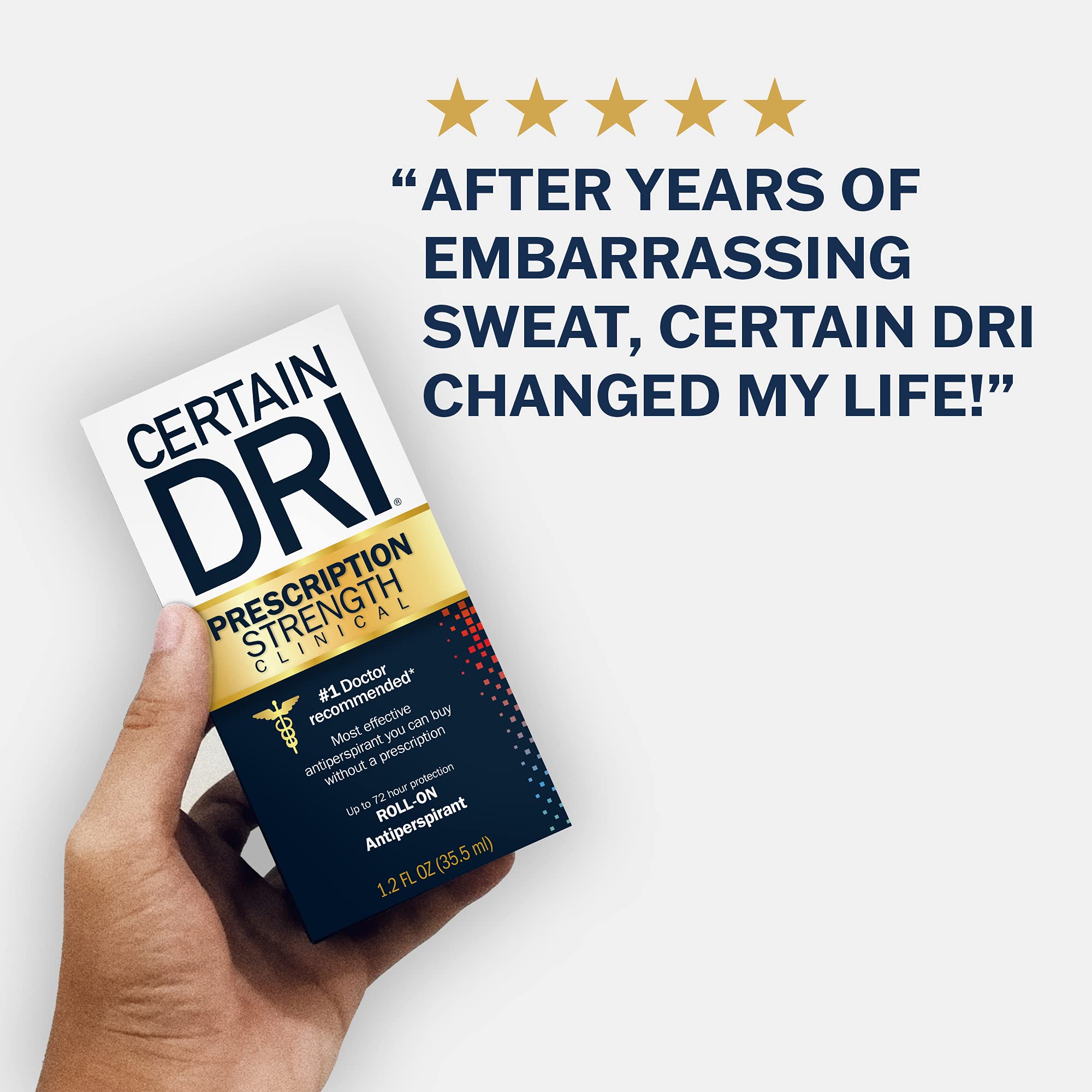Certain Dri Prescription Strength Clinical Antiperspirant Doctor