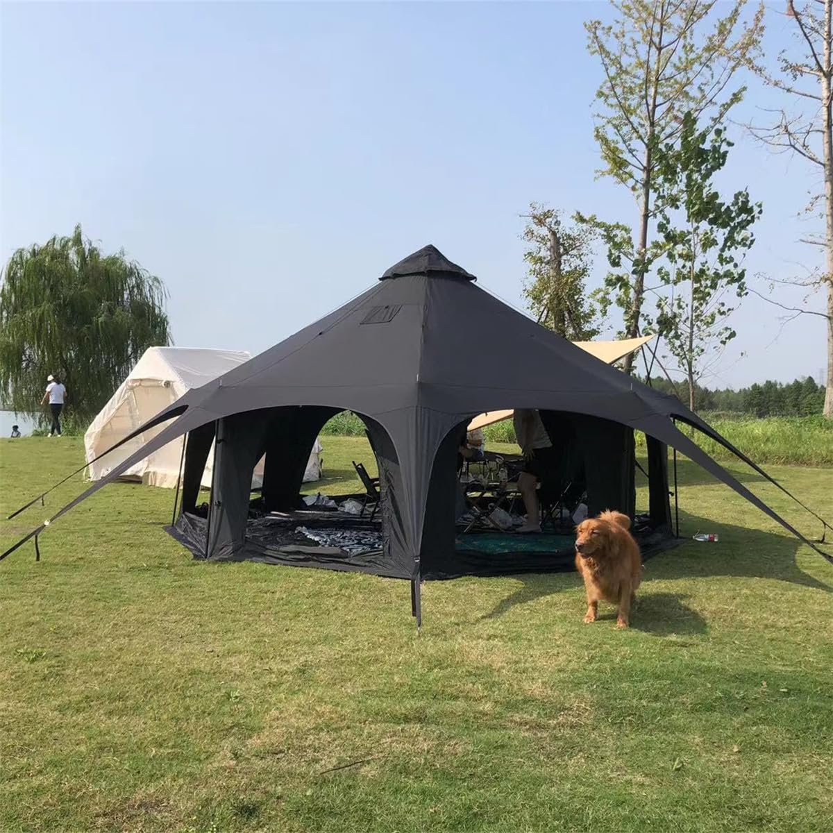 【良品】グランピングテント 5m ベルテント　防水 良品】グランピングテント 5m ベルテント 防水 【公式通販】