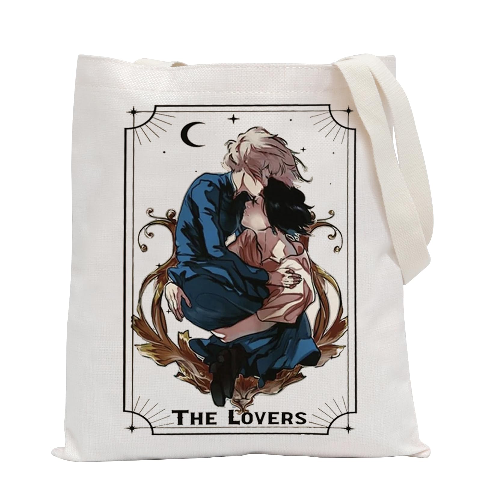 POFULLAnime Fantasy Film Inspired Gifts Anime Lover Shoulder Bag The Lovers Tote Bag
