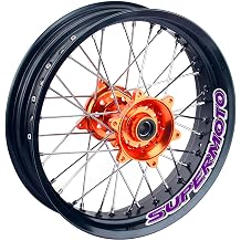 MC MOTOPARTS 17 inch Rim Decals Supermoto Bike Stickers Compatible with WR250 WR250F WR250R WR250X 17 18 19 Purple