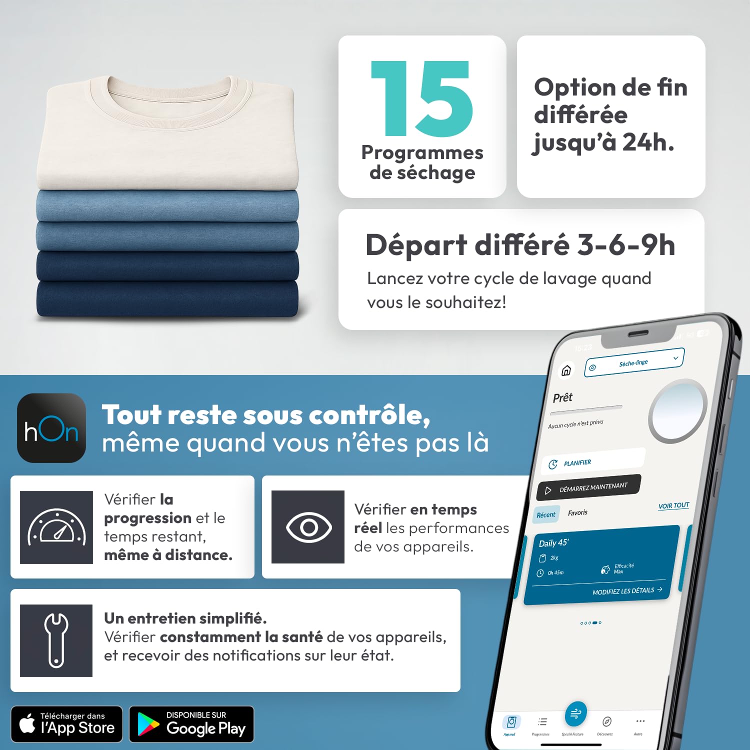 CANDY Sèche-Linge Pompe à Chaleur 8 Kg Classe Énergétique E NFC Départ Différé Bac à Eau Easy Case Blanc 85 x 59,6 x 58,5 cm CSE H8A1LE-S