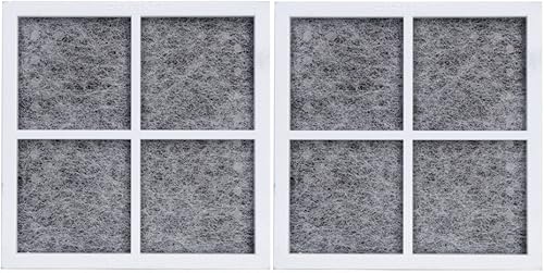 Miniatura 2 de NISPIRA Filtro de aire para refrigerador compatible con LG LT120F ADQ73214404, 9 filtros