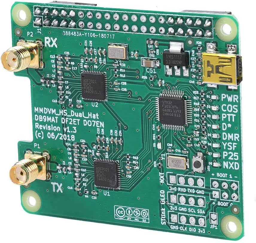 USB MMDVM Duplex Module Dual Antenna Board Hotspot Module Kit