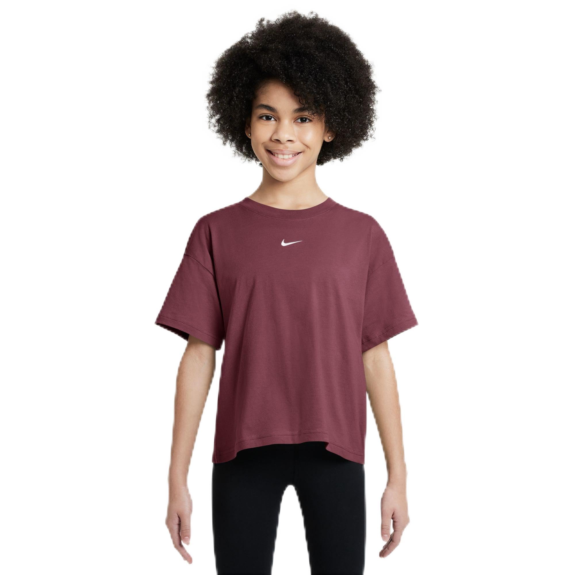 Girls' Sportswear Essential Boxy T-Shirt