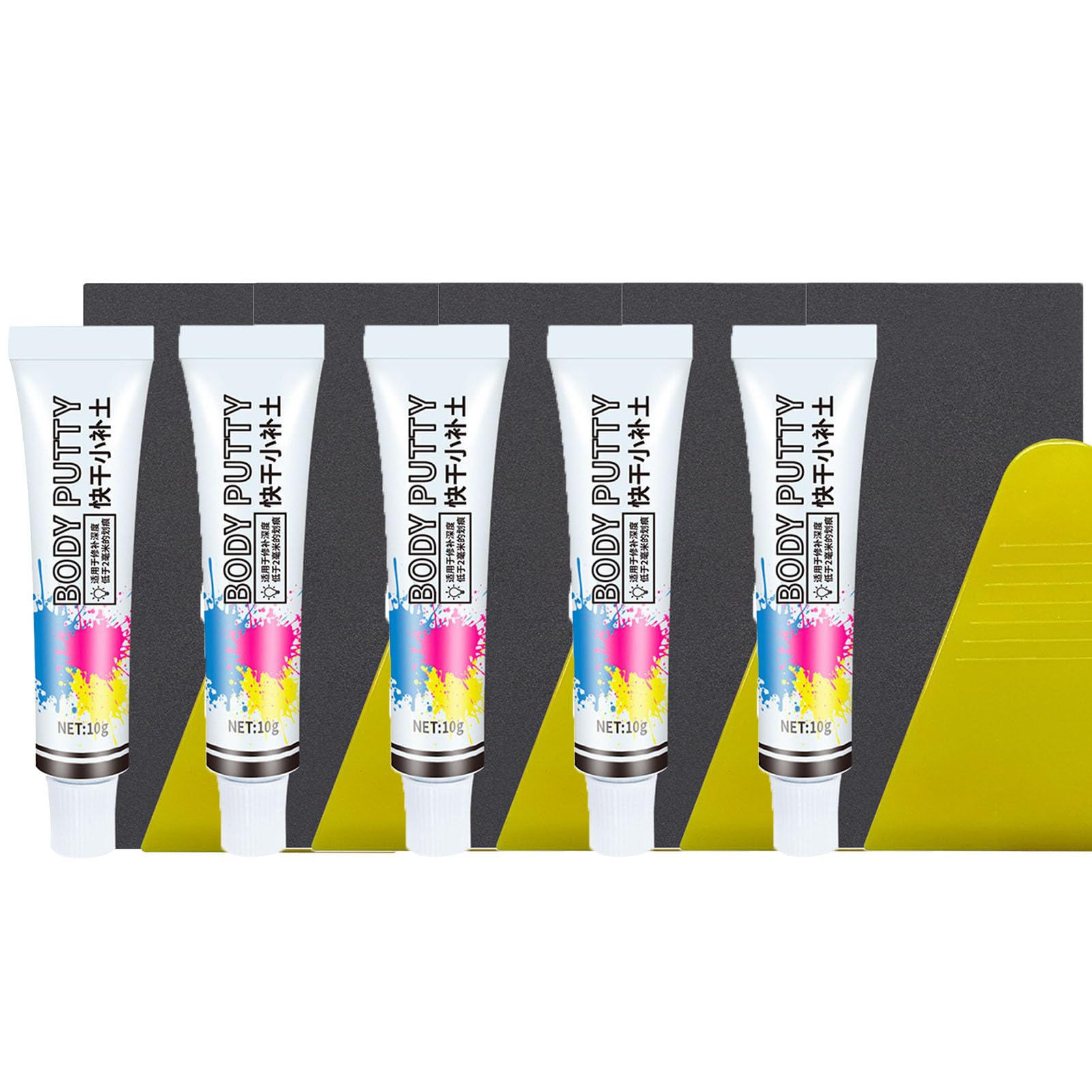 Car Body Filler Repair Kit | Car Scratch Filler Putty | Quick Dry Automotive Paint Chip Repair Filler Kits For Dents | Car Dent Filler Putty | Quick Dry Automotive Paint Chip Repair FillerKits