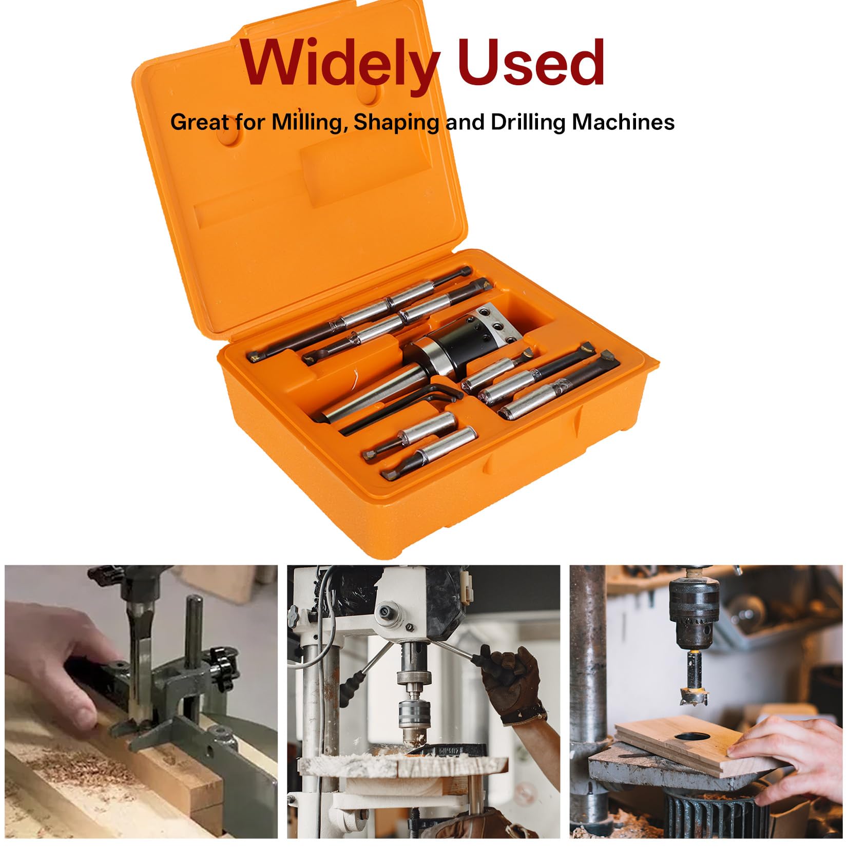 Boring Drill Bit - findmall MT3 Carbide Boring Bar -7
