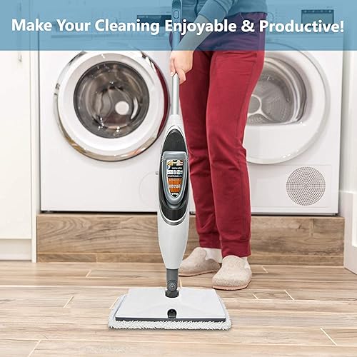 Miniatura 7 de Flammi - Almohadillas de repuesto para trapeador de vapor para Shark SK410 SK435CO S1000 S1000A SK460 SK140 SK141 S3101 S3250 S3251, almohadillas de