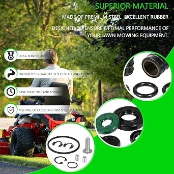 72994 Transmission Seal Kit Fits for Rebuilding ZT-2800, ZT-3100, ZT-3400 Transmission Replaces for Hydro-Gear 72994, 71410, 73107