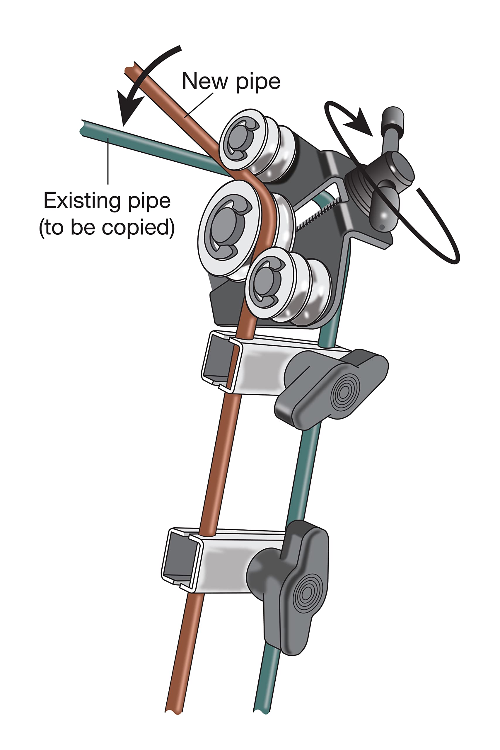 Laser 8568 Brake Pipe Bender & Clamp Set