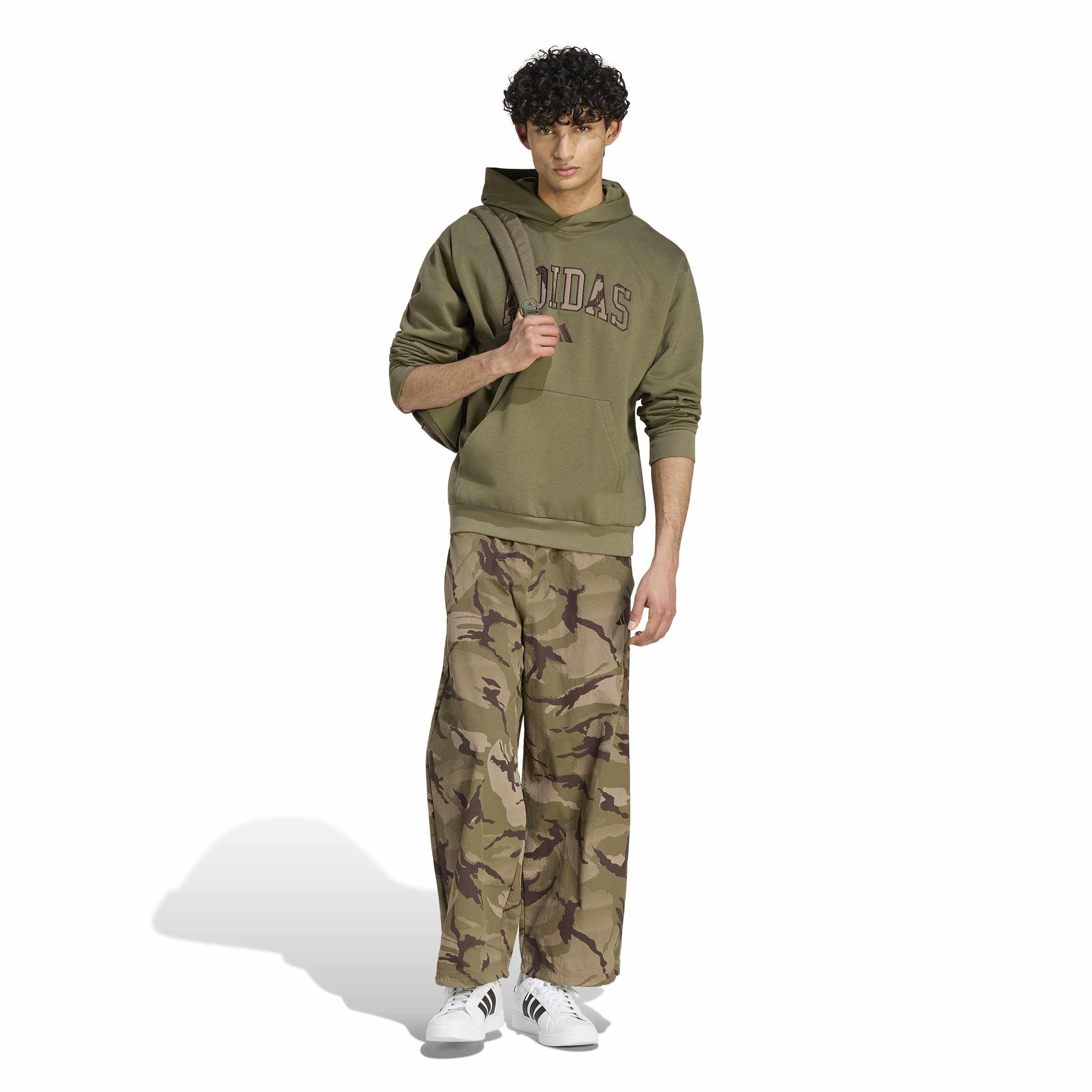 adidas Herren Seasonal Essentials Camo Hooded Sweat Kapuzenpullover (1er Pack)