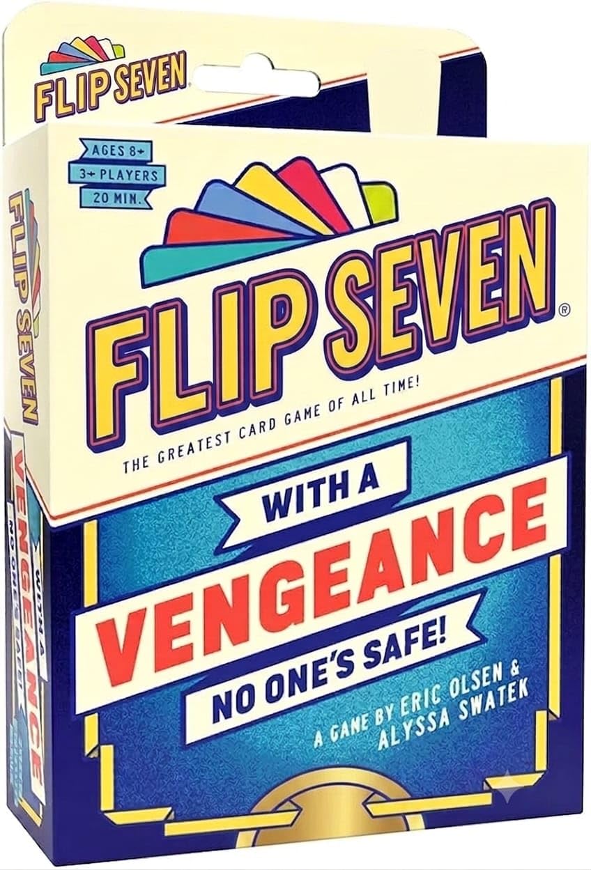 Flip 7: with a Vengeance Card Game | Standalone Press-Your-Luck Game | Take that Action Cards | Fast Family and Party Game from 8 Years-image-19