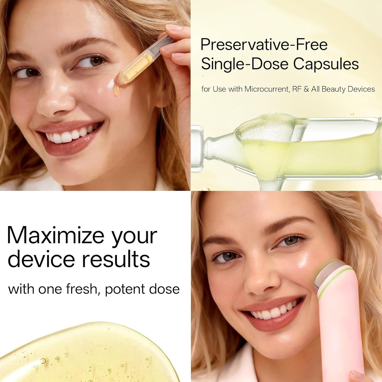 WNP collagen &4D hyaluronic acid Serum Anti Aging,Oil-Suspension Serum|Barrier repair Firming Emergency Repair|WaterOilBalance| Single-Use Vials Skincare for Sensitiveskin 30pcs